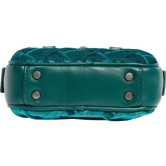 Kurt Geiger London Extra Small Kensington Velvet Duffle Bag NWT - Picture 6 of 6